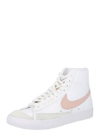 Nike Sportswear Dames Sneakers hoog 'BLAZER MID 77' beige / oudroze / wit 35.5