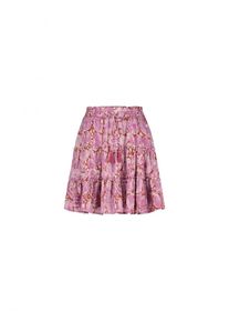 Fabienne Chapot Dames Rok bruin / pink / wit 34