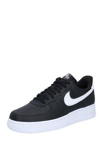 Nike Sportswear Heren Sneakers laag 'AIR FORCE 1 07' zwart / wit 47.5