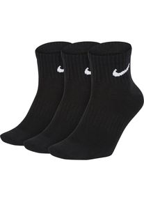 Nike Heren Sportsokken zwart / wit 34-38