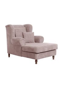 Tchibo - Big-Sessel »Madeleine« - 103x149x103cm - nussbaum - Polyester / Holz / Buchenholz