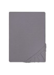 CloudComfort Basic lepedő mez sztreccs sötét szürke 120 x 200 cm