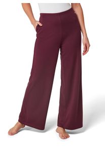 feel good Dames Broek in bordeaux ,maat 18/19, Witt, 70% Polyester, 30% Viscose