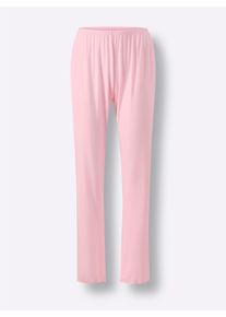 wäschepur Dames Pyjama in lichtroze ,maat 36/38, Witt, 95% Viscose, 5% Elastan