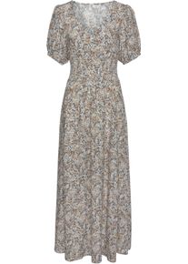 Vivance Damen Maxikleid in grau-bedruckt ,Gr&ouml;&szlig;e 34, Witt, 100% Viskose