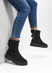 bonprix Femei Cizme groase s.Oliver negru 39