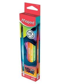 Maped blackpeps school pencil Energy HB. Box of 12 pcs