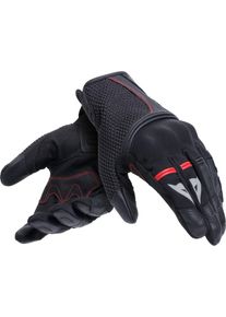 Dainese Namib, gants , couleur: Noir/Noir/Rouge , taille: M