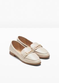 bonprix Półbuty wsuwane loafer beżowy 37