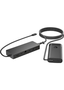 HP - Universal USB-C Hub and Laptop Charger Combo