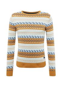 Blend Sweter dla mężczyzn beżowy / granatowy / jasnoniebieski / brąz Rozmiar S