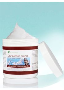 Damen Murmeltiercreme in wei&szlig; ,Gr&ouml;&szlig;e Packung (2 St&uuml;ck), WITT, 100% Medizinisches Gel