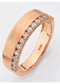 Damen Ring in Silber rosé vergoldet 925 ,Größe 21, WITT,
