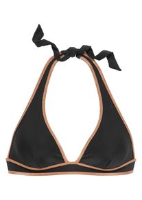 Bruno Banani, Damer, Bikinioverdel, Bronze / Sort, Størrelse 34