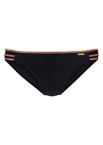 Bruno Banani, Damer, Bikinitrusse, Guld / Sort, Størrelse 34