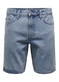 Only & Sons ONLY & SONS Spijkershort blauw - 55% | Maat: M |