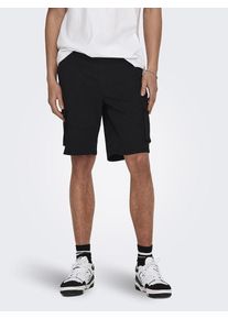 Only & Sons ONLY & SONS Cargoshort zwart - 50% | Maat: L |