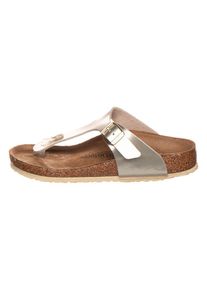 Birkenstock Teenslippers "Gizeh" zilverkleurig - 54% | Maat: 31 |
