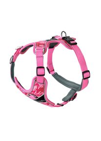 Hunter Geschirr Divo Camouflage rosa 72-100/L