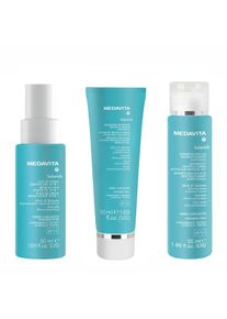 Medavita Solarich Travel Kit (Hair And Body Gel 55ml+Hair Mask 50ml+Hair Cream Oil 10 In 1 50ml)