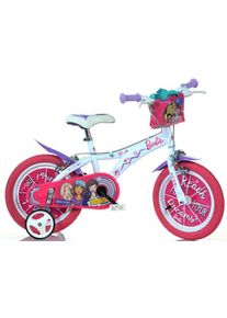 DINO BIKES Gyerekbicikli Barbie 16" rózsaszín