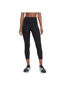 Nike Damen Epic Fast Mid-Rise Crop Running Leggings schwarz