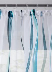 bonprix F&uuml;gg&ouml;ny hull&aacute;mos mint&aacute;val (1 db), k&eacute;k, mag./sz&eacute;l.: 145/140 cm