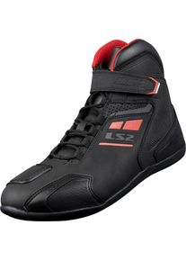 LS2 Garra, chaussures , couleur: Noir/Rouge , taille: 39 EU