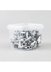 &OElig;illets creux pour 2 - 30 feuilles, argents 4.5 mm, fer