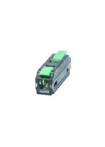 NEMIQ Bornier serre-fils, 0.2 4mm², Pôles - 1, Polycarbonate, Vert - SC-2 0525-S