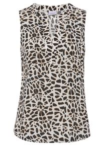 Lascana, Damer, Bluse, Creme / Sort, Størrelse 38