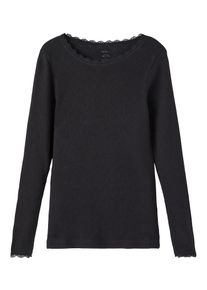 name it, Piger, Bluser & t-shirts 'Litte', Sort, Størrelse 92