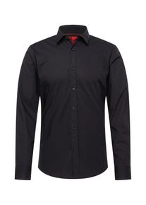 Hugo M&auml;n Skjorta 'Elisha' svart Storlek 36