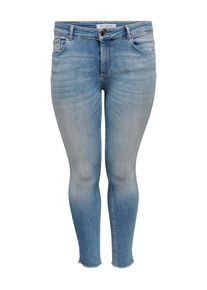 Only Carmakoma, Damer, Jeans 'Willy', Blue Denim, Størrelse 46