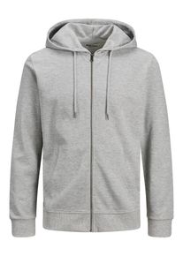 Jack & Jones JACK & JONES M&auml;n Sweatjacka gr&aring;melerad Storlek L