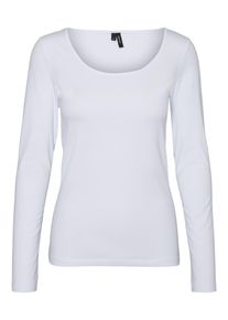 V&eacute;ro Moda VERO MODA, Damer, Shirts 'Maxi My', Hvid, St&oslash;rrelse XS