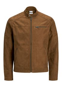 Jack & Jones JACK & JONES, M&aelig;nd, Overgangsjakke 'JCORocky', Brun, St&oslash;rrelse L