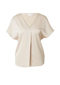 Vila Kvinnor Blus 'VIEllette' beige Storlek S