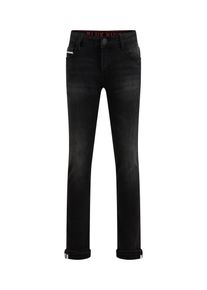 WE Fashion Pojkar Jeans svart denim Storlek 110