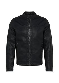 Jack & Jones JACK & JONES, M&aelig;nd, Overgangsjakke 'JJWarner', Sort, St&oslash;rrelse XS