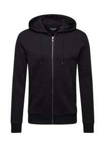 Jack & Jones JACK & JONES, M&aelig;nd, Sweatjakke, Sort, St&oslash;rrelse XXXL