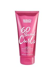 Umberto Giannini Peinado de rizos 60 sec Curl Moisture Mask Tratamientos cabello rizado Unisex 210 g