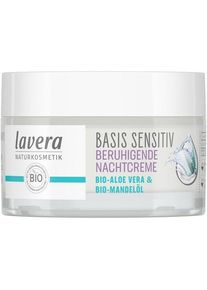 lavera Gezichtsverzorging Kalmerende nachtcrème Nachtverzorging Dames 50 ml