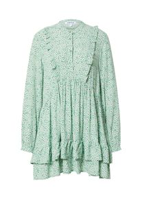 EDITED, Damer, Blusekjole 'Bijou', Bl&aring; / Pastelgr&oslash;n / Hvid, St&oslash;rrelse 34