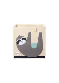 3 Sprouts Storage Box - Gray Sloth