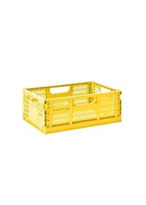 3 Sprouts - Modern Folding Crate Large Yellow