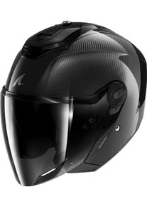 SHARK RS Jet Carbon Skin, jethelm , kleur: zwart/zwart , maat: XS
