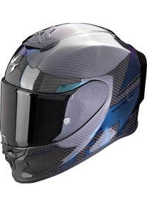 Scorpion EXO-R1 Evo Carbon Air Rally Chameleon, full face helmet , color: Black/Purple/Green , size: M