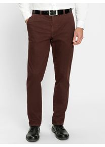 Br&uuml;hl Heren Broek in bordeaux ,maat 25, Witt, 98% Katoen, 2% Elastan