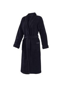 JOOP! Dames Badjas met sjaalkraag blauw Badjassen
